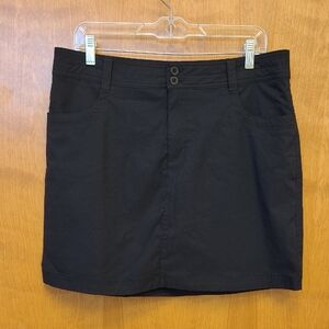 Eddie Bauer Black Skort